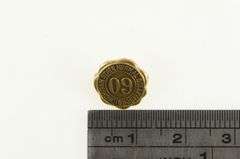 14K Yellow Gold 60 Michigan State Normal College Lapel Pin/Brooch