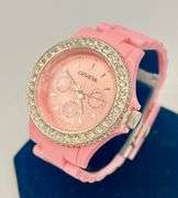 Fancy Pink Geneva & Gemstone Watch