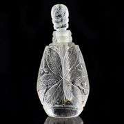 Stunning Natural Clear Quartz Perfume Bottle