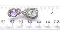 Group Lot of 925 Sterling Silver Gemstone Jewelry