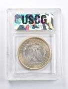 MS64+ 1890-S Morgan Silver Dollar USCG