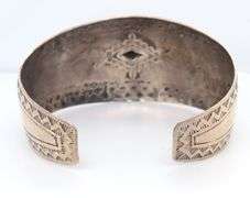 Vintage Navajo Sterling Silver Cuff