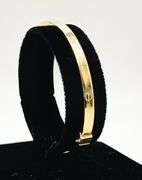 14KT YELLOW GOLD BANGLE BRACELET