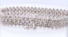 Sterling Silver CZ sparkly Tennis Bracelet