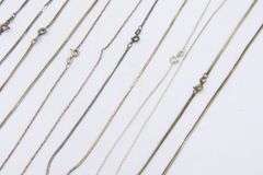 Vintage Italian Sterling Silver Chain Lot