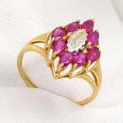 Estate Marquise Ruby Ring