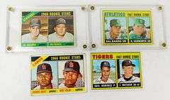 4 Vintage Topps Rookie Stars Baseball Cards