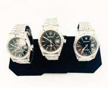 GROUP LOT OF 3x MEN'S WATCHES