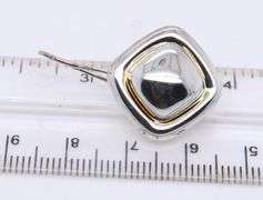 Sterling Silver Earring Two Pair Of Earrings