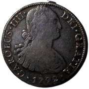 1792 8 Reales Mexico City