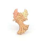 10K Yellow Gold Black Hills Gold Guardian Angel Lapel Pin/Brooch