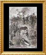 Rare Vintage Marc Chagall, The Blazing Sun
