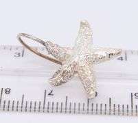 Vintage 925 Sterling Silver Starfish Dangle Earrings