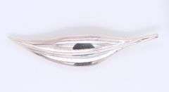 Sterling Silver RLm Studio Leaf Pin Brooch