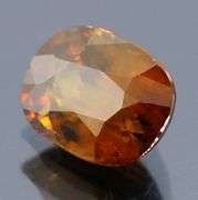Sparkling 3.22ct rich orange Sphene
