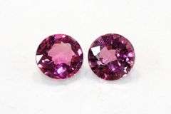 Luscious Natural Pink Tourmaline Pair