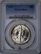 1942 Walking Liberty Half Dollar PCGS MS66