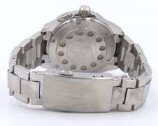 Tag Heuer Aquaracer Quartz Alarm 40mm Black Steel Watch