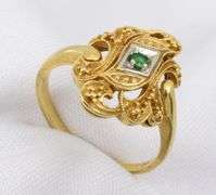 Fascinating Emerald Ring