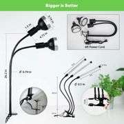 60LED Dual Head Full Spectrum LED Grow Light