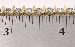 Mesmerizing Diamond Bracelet in Yellow Gold