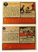 2 Topps 1962 Baseball Cards