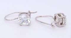 Sterling Silver Crystal Earrings Lot