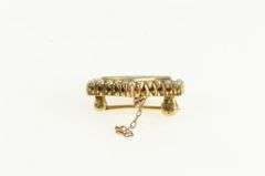 10K Yellow Gold Kappa Epsilon Rho Seed Pearl Lapel Frat. Pin/Brooch