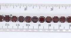 925 Sterling Silver RBC Tourmaline Tennis Bracelet