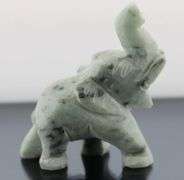 Majestic 303.16ct Jade elephant carving
