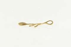 14K Yellow Gold Sixteenth Music Note Musician Symbol Charm/Pendant