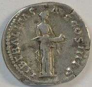 Scarce Emperor Hadrian Roman Silver Denarius, 117-138 AD