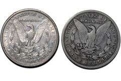 1890 O&S Morgan From A Near Full Set of Morgans