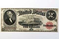 $ 2 Series 1917 US Note