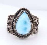 Sterling Silver Ocean Jasper Rings Lot