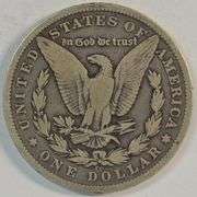Scarce collectible 1892-CC Morgan Silver Dollar