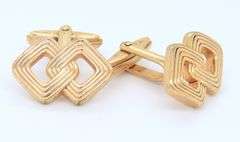 Dior Goldtone Cufflinks