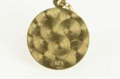 14K Yellow Gold Jamaica Pineapple Tropic Travel Souvenir Charm/Pendant