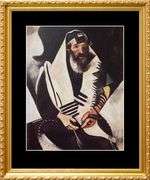 Rare Vintage Marc Chagall, The Rabbi