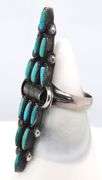 Vintage 925 Sterling Silver Turquoise Ring
