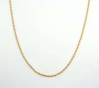 Practical 14k YG Pendant Necklace