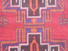 Handmade Persian Balouch 2.11x4.9