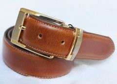 Classy Fine Quality Leather Belt, Made In Italy