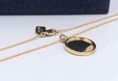 Shinola Runwell Rotating Charm Pendant on Chain