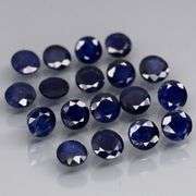 Heated only! 4.11ct top blue sapphire set