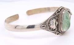 Vintage Navajo Sterling Silver Cuff