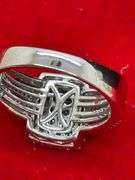 CERTIFIED BRAND NEW 14K WHITE GOLD AND DIAMOND RING.
