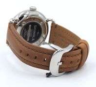 Shinola The Runwell 41mm Quartz Blue Dial on Brown Strap Watch