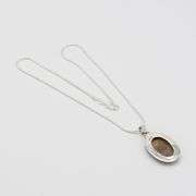 Natural Luminescent 28.50 Ct Moonstone Pendant with Chain