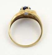 Lovely Pear Shaped Sapphire Ring
